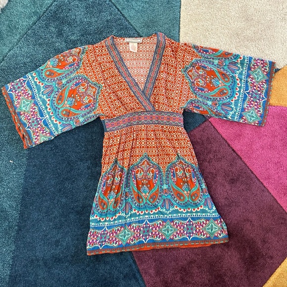 Flying Tomato Paisley Print Dress - Picture 1 of 4